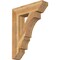 Ekena Millwork Balboa Slat Rough Sawn Bracket, Western Red Cedar, 6"W x 26"D x 34"H BKT06X26X34BOA06RWR - alternate 1